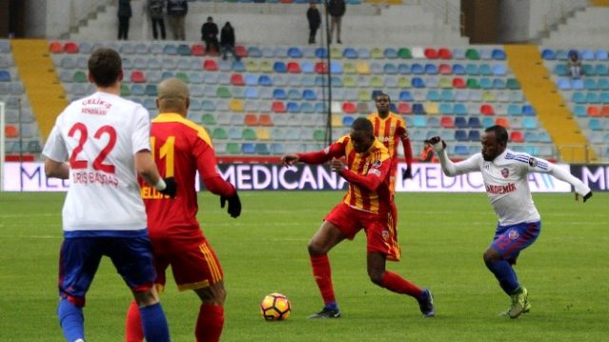 Kayserispor 7 Maç Sonra Kazandı