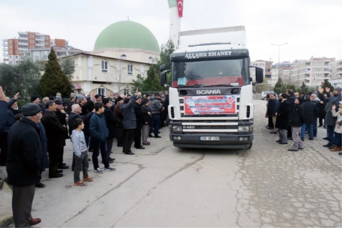 Mudanya Müftülüğü\'nden Halep\'e Yardım Tır\'ı