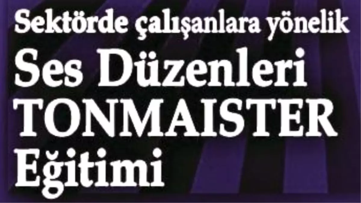 Ses Düzenleri Tonmaister