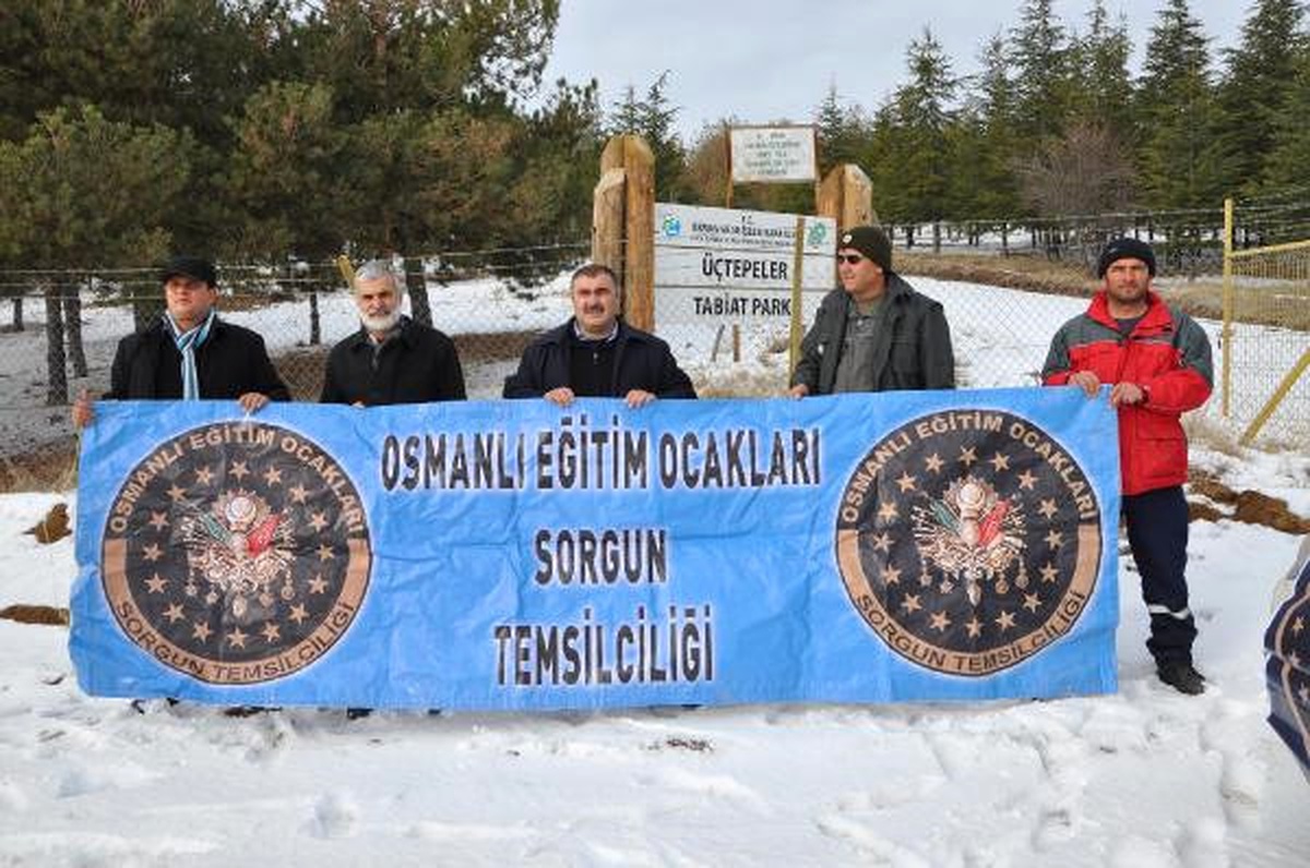 Sorgun\'da Yaban Hayvanları İçin Doğaya Yiyecek Bırakıldı