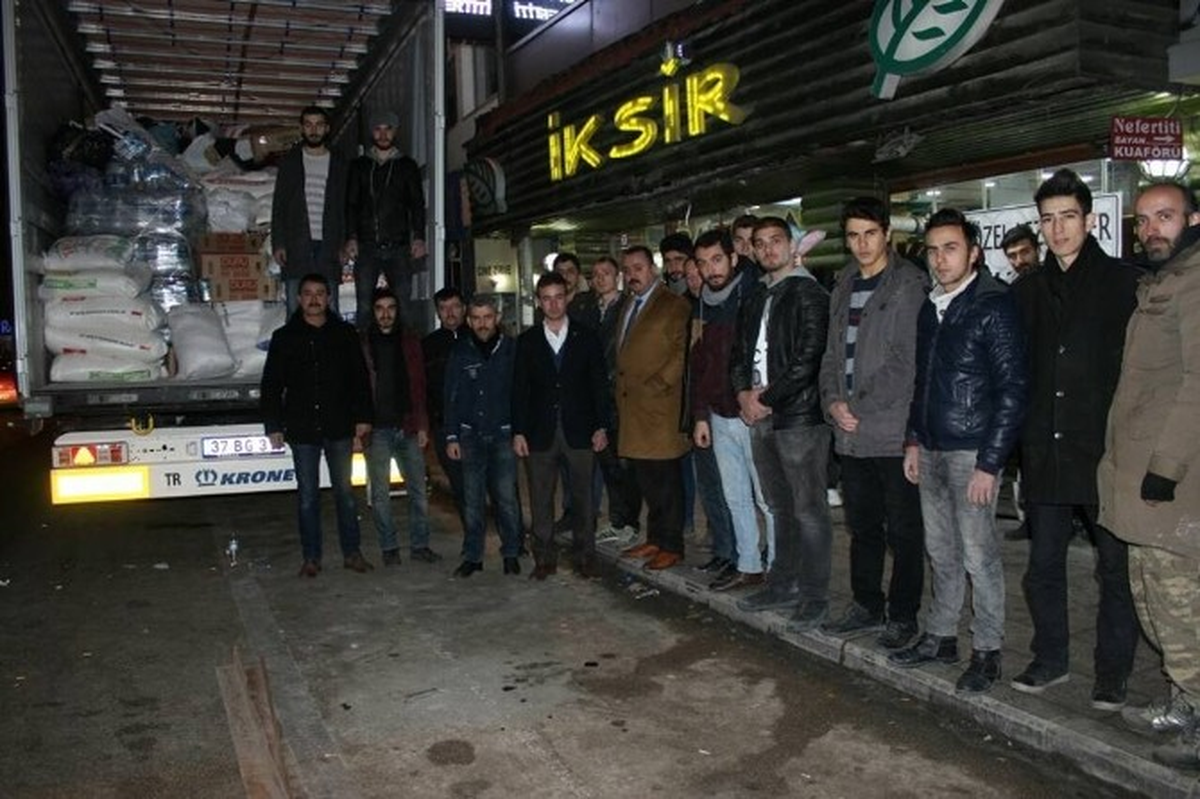 Ülkü Ocakları Halep\'e Sessiz Kalmadı