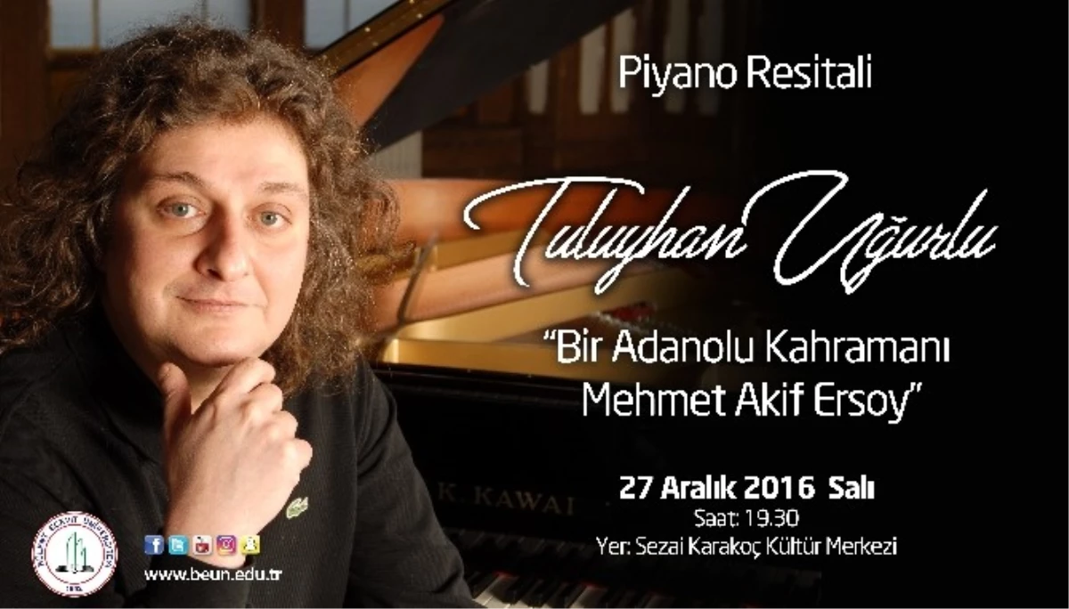 Ünlü Piyanist Tuluyhan Uğurlu Bülent Ecevit Üniversitesi\'nin Konuğu Olacak