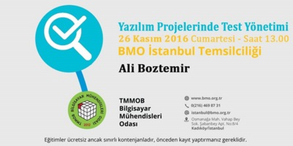 Yazılım Projelerinde Test Yönetimi