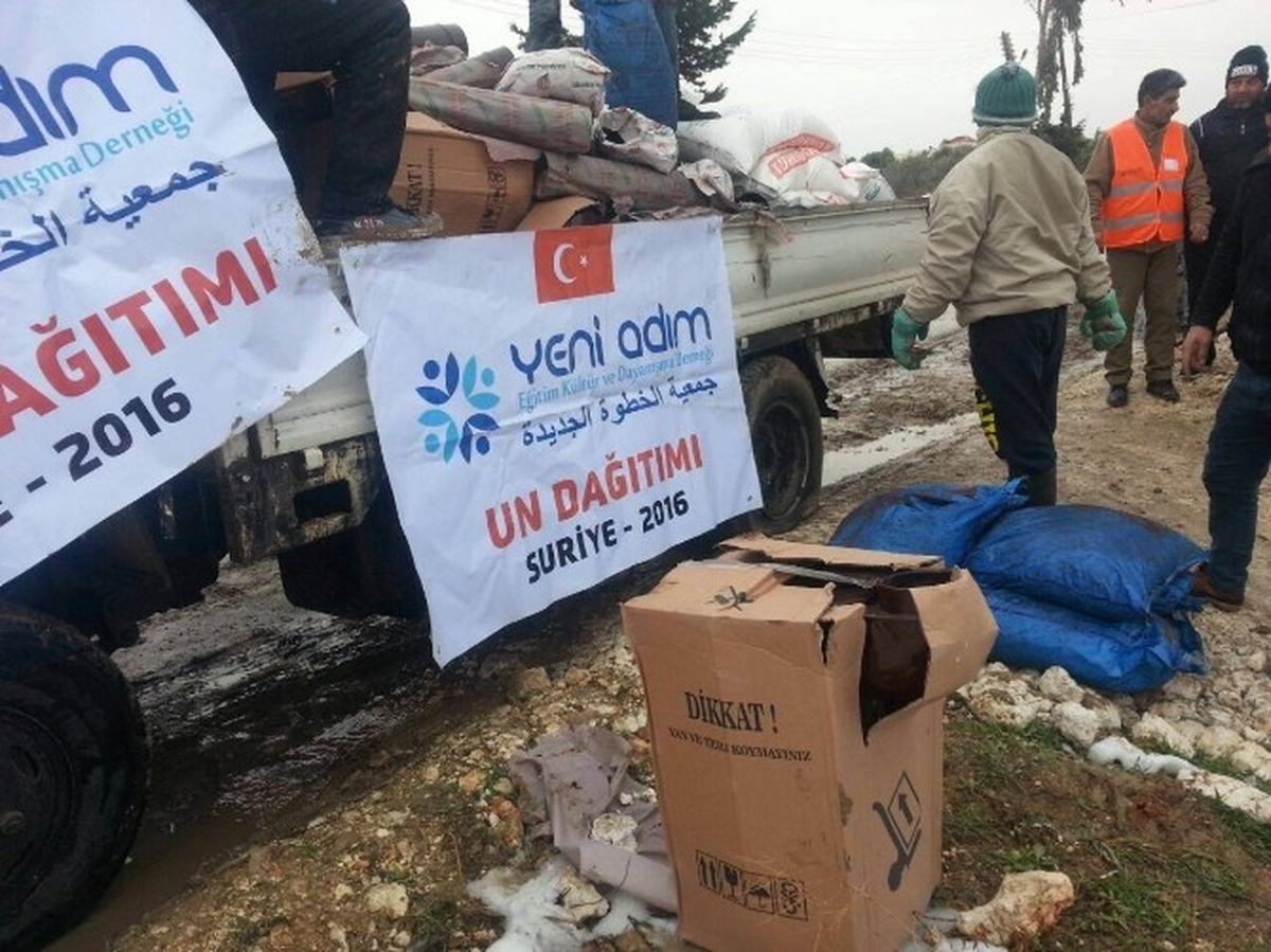 Yeni Adım Derneği Halep\'i Unutmadı