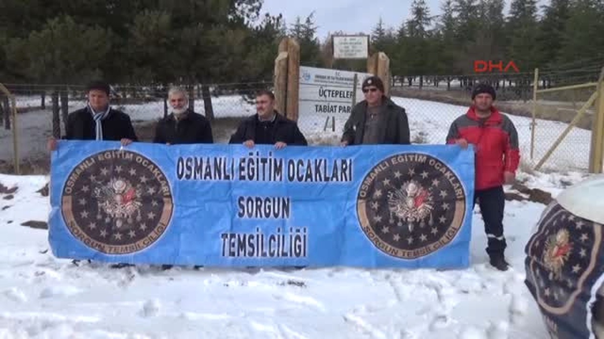 Yozgat Sorgun\'da Yaban Hayvanları Için Doğaya Yiyecek Bırakıldı