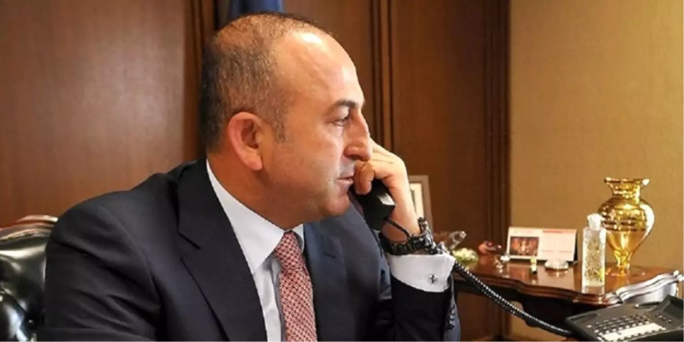 Bakan Çavuşoğlu Rusya Dışişleri Bakanı Lavrov\'a Taziyelerini Sundu