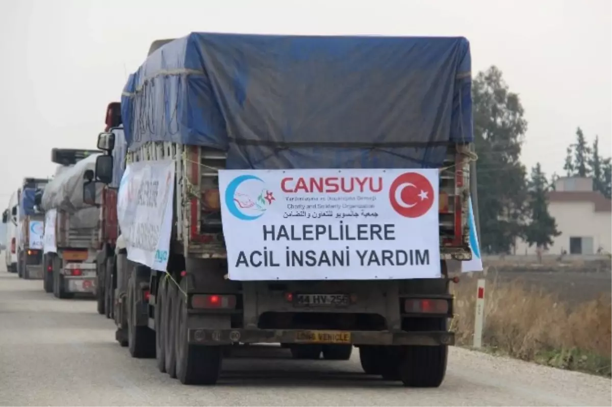 Cansuyu Derneği\'nden Halep\'e Yardım Çağrısı