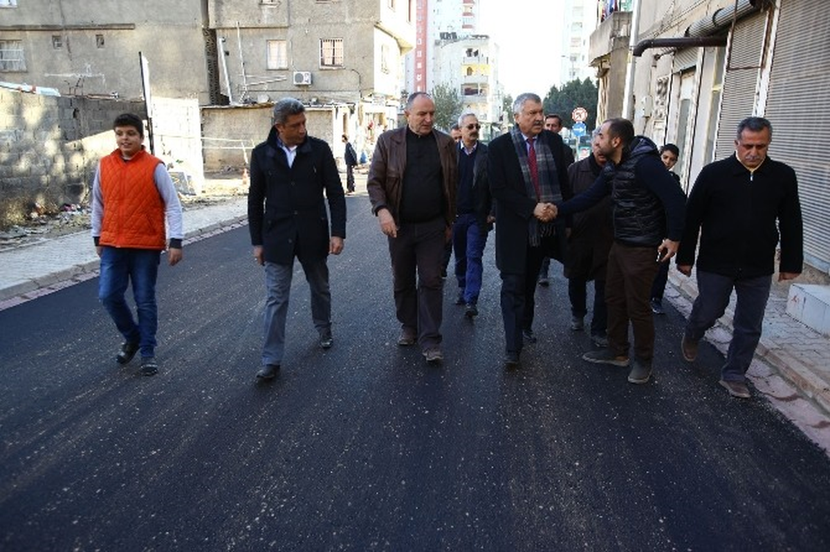 Karalar Parke ve Asfalt Çalışmalarını Denetledi
