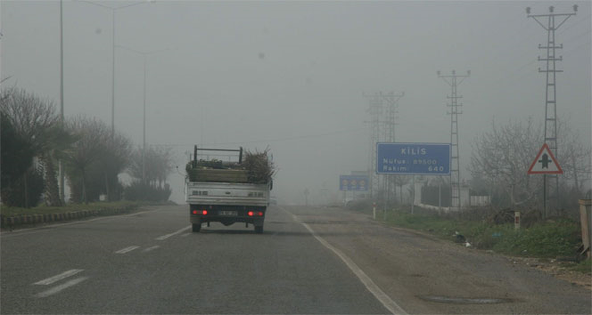 Kilis\'te Yoğun Sis