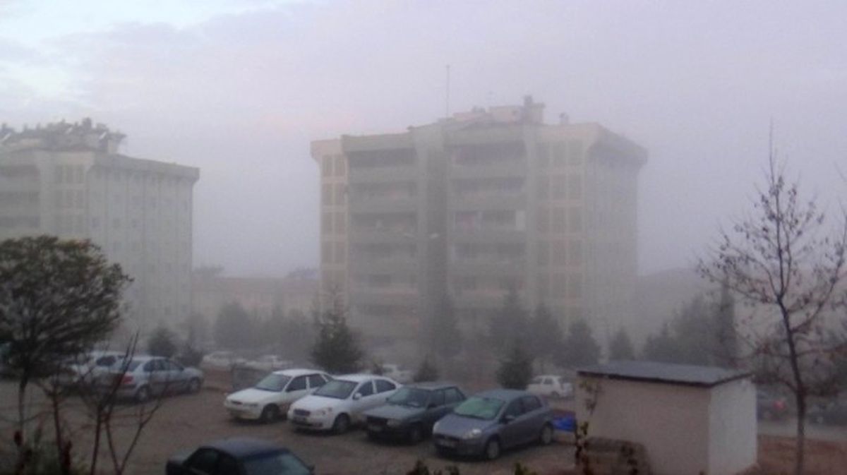 Kilis\'te Yoğun Sis Etkili Oldu