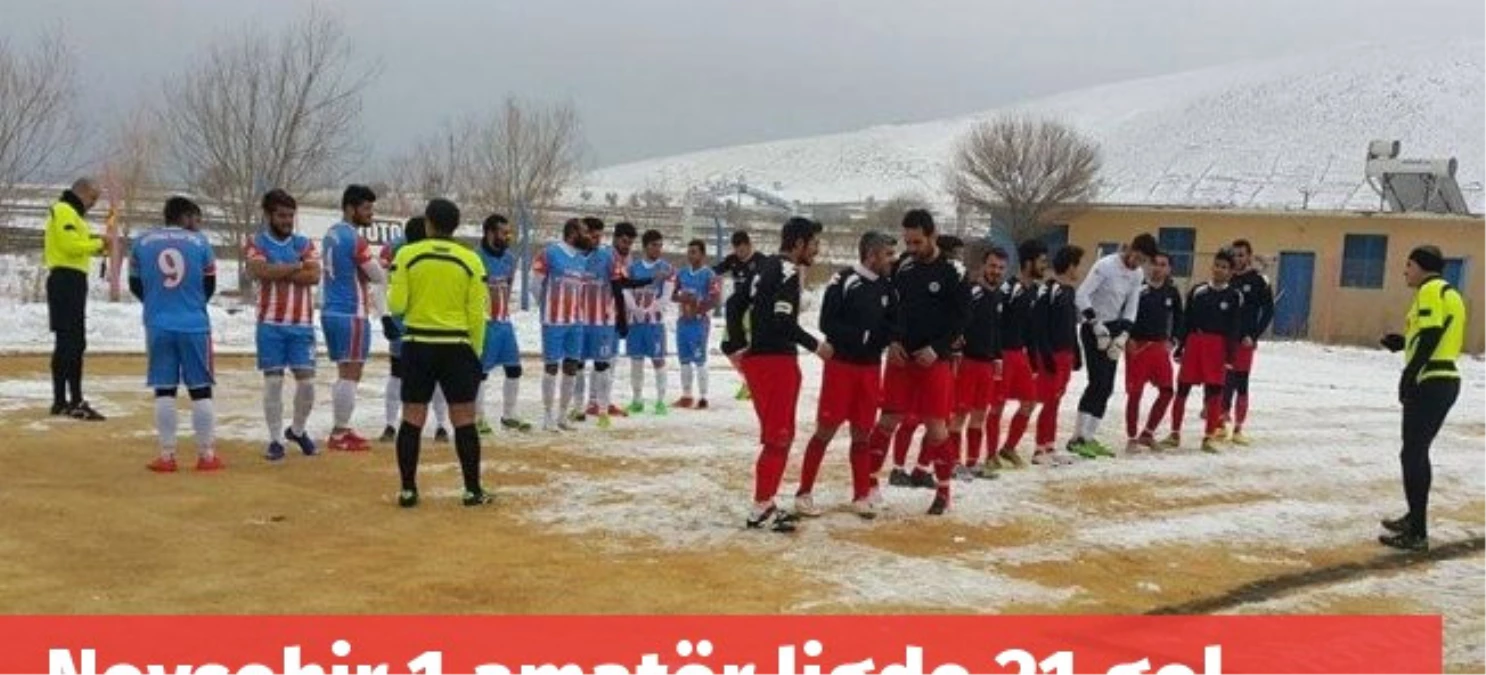 Nevşehir 1.amatör Ligde 21 Gol Atıldı