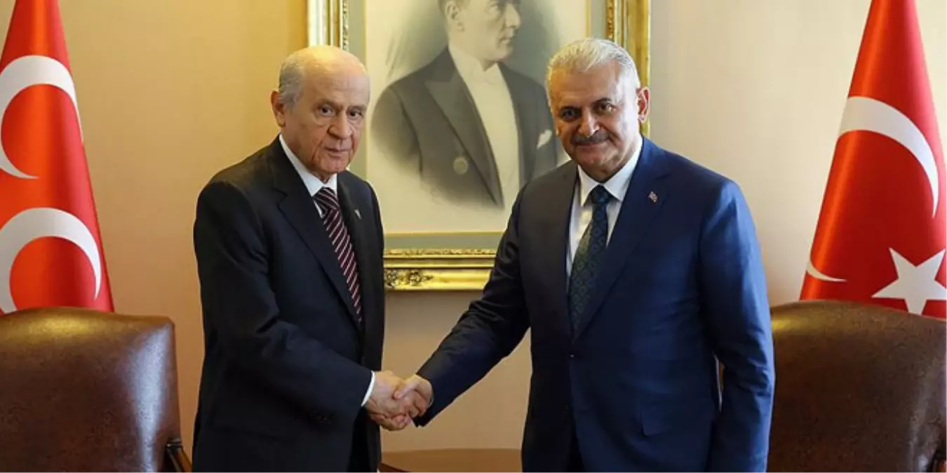 Yıldırım-Bahçeli Görüşmesi Başladı