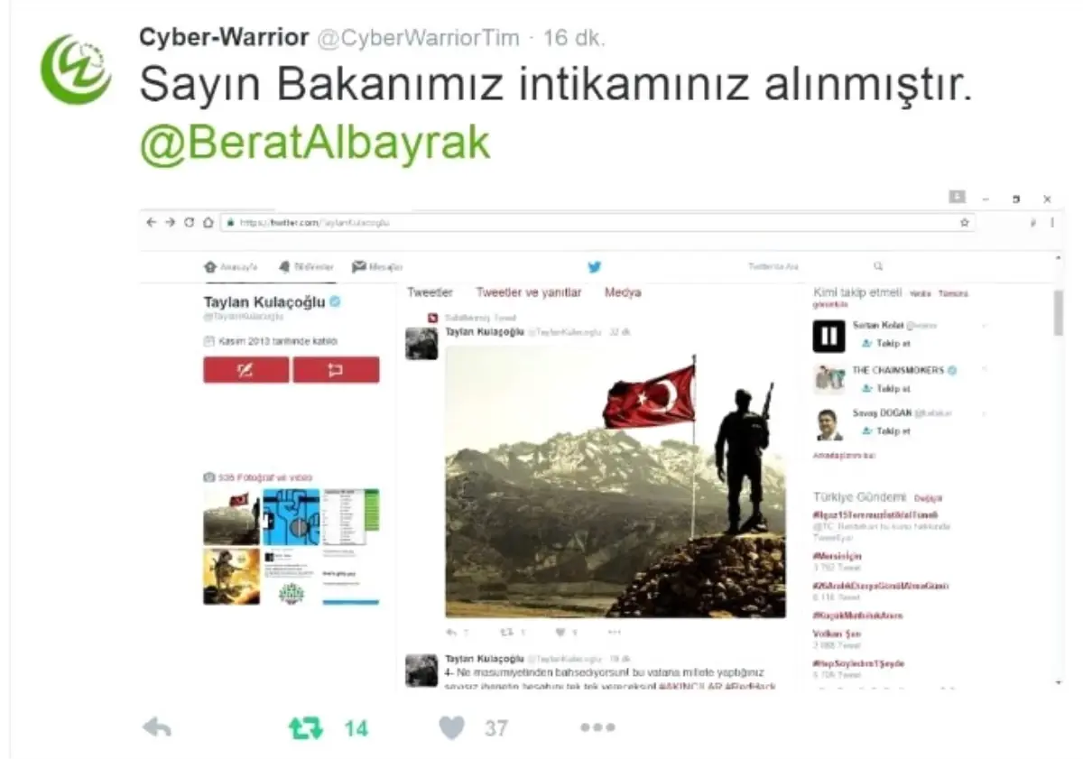 Akıncılar, Redhack\'i Hacklediler