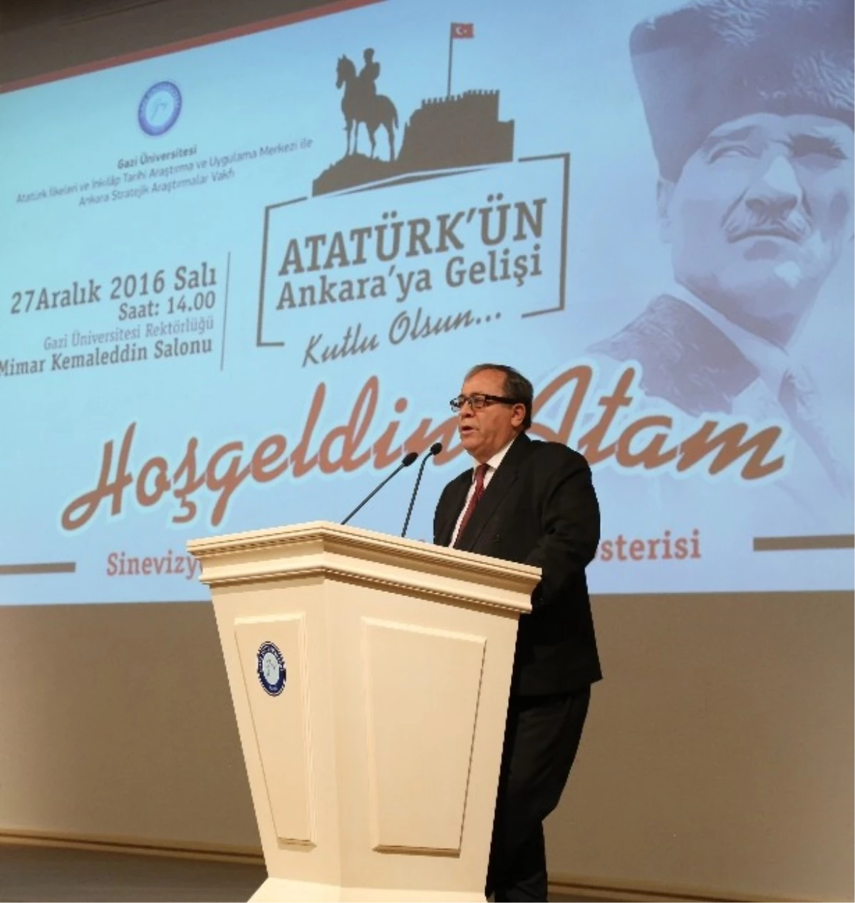 Atatürk\'ün Ankara\'ya Gelişinin 97. Yılı Gazi Üniversitesi\'nde Kutlandı