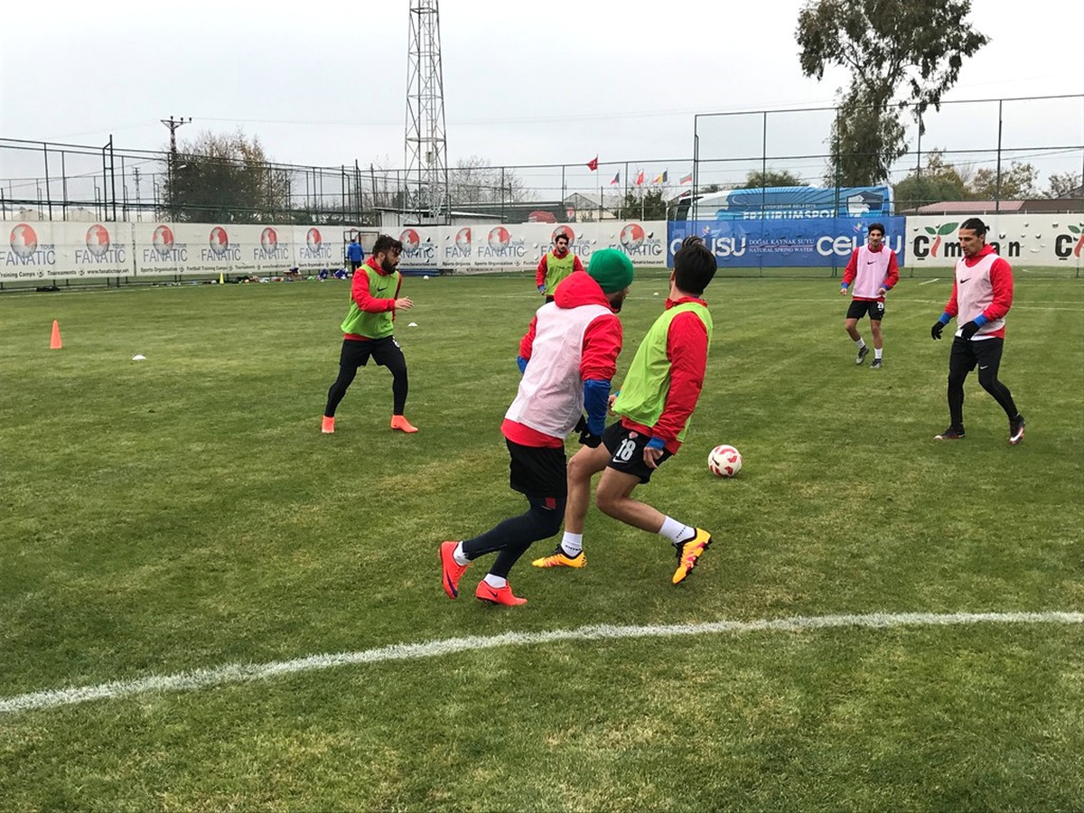 Birlikspor çift antrenman yaptı