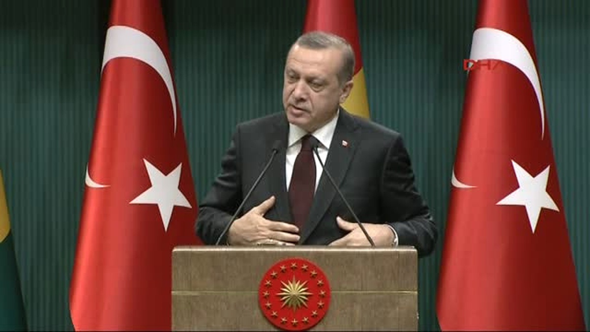 Cumhurbaşkanı Erdoğan,gine Cumhurbaşkanı Alpha Conde\'ni Ile Ortak Basın Toplantı\'sı Düzenledi