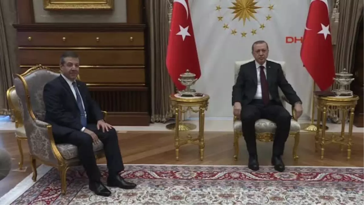 Cumhurbaşkanı Erdoğan, KKTC Dışişleri Bakanı Ertuğruloğlu\'nu Kabul Etti