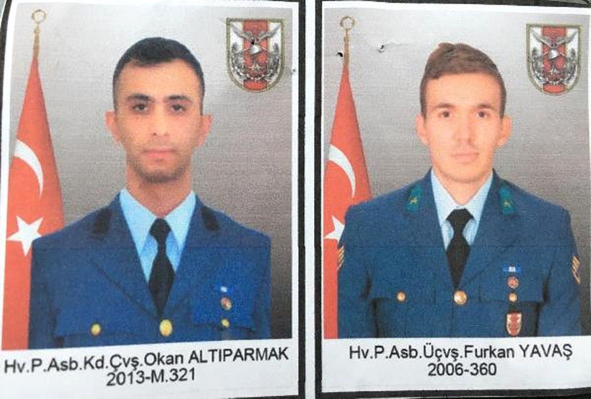 Fırat Kalkanı Şehidi 2 Astsubay Cenazeleri Dna Testiyle Belirlendi (2)