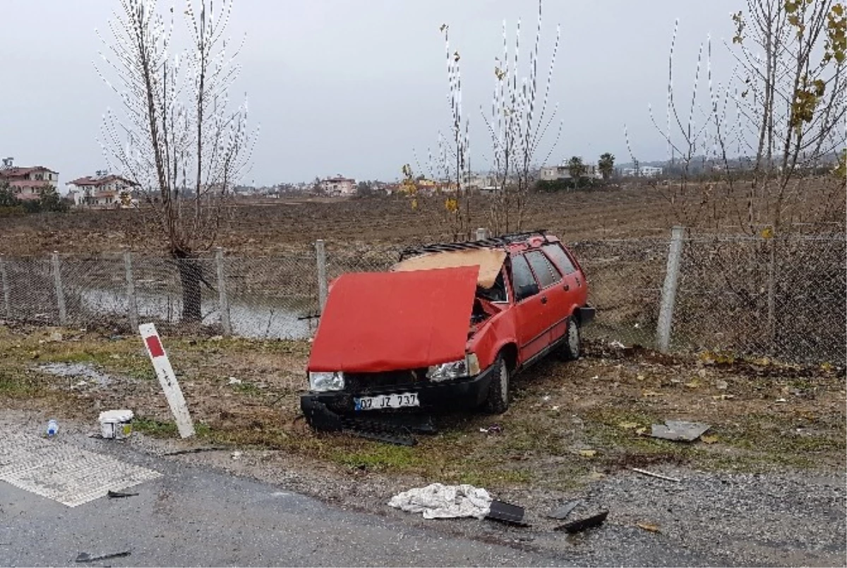 Manavgat\'ta Trafik Kazası: 4 Yaralı