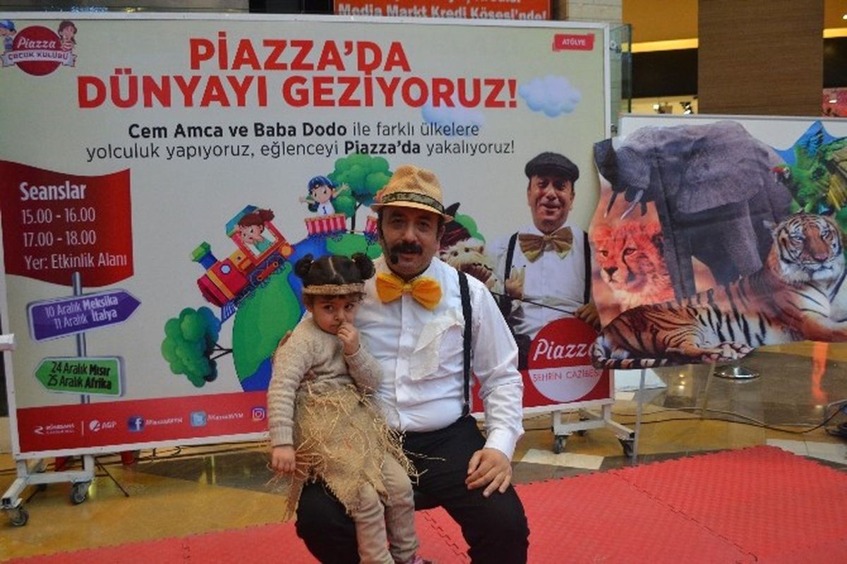 Miniklerin Dünyayı Tanıma Turu Piazza\'da Tamamladı