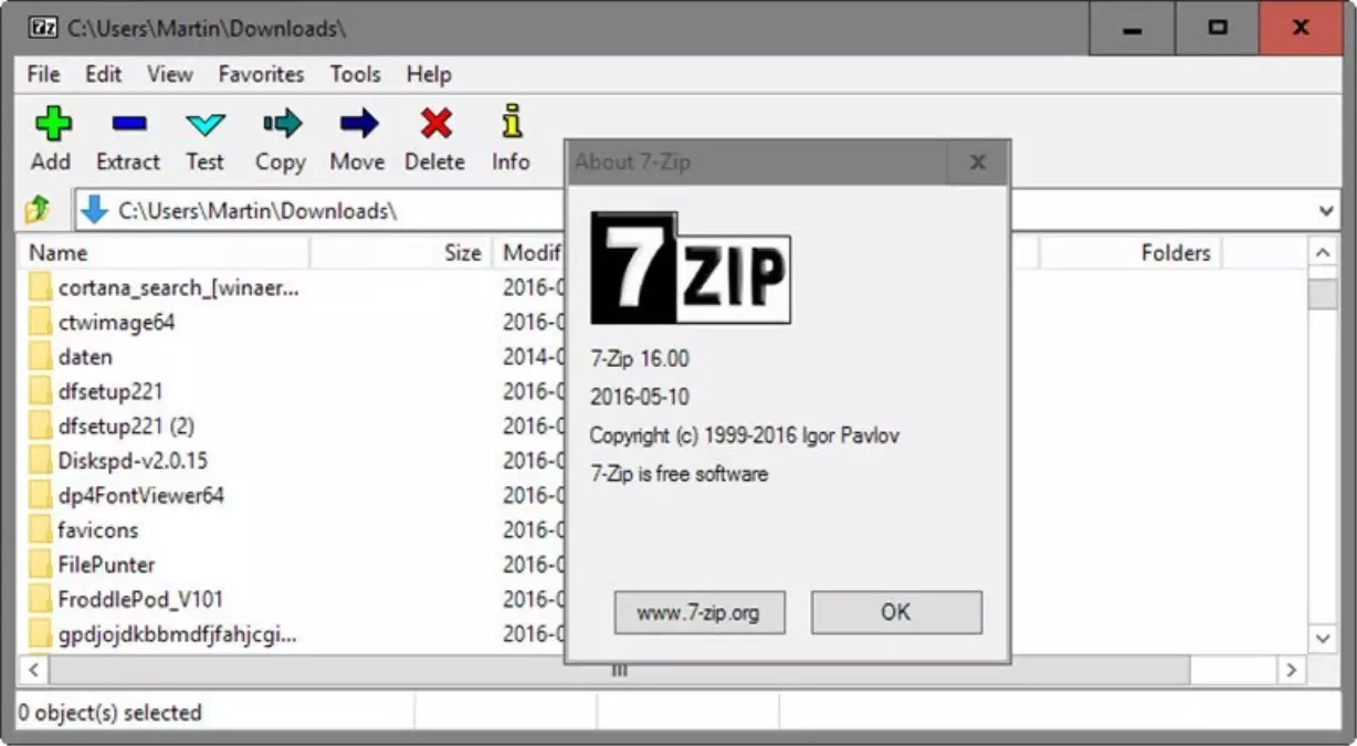 Sıkıştırma Uzmanı 7-zip!