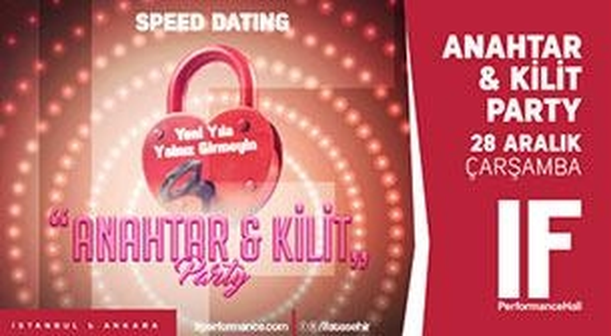 Speed Dating Kilit & Anahtar Parti