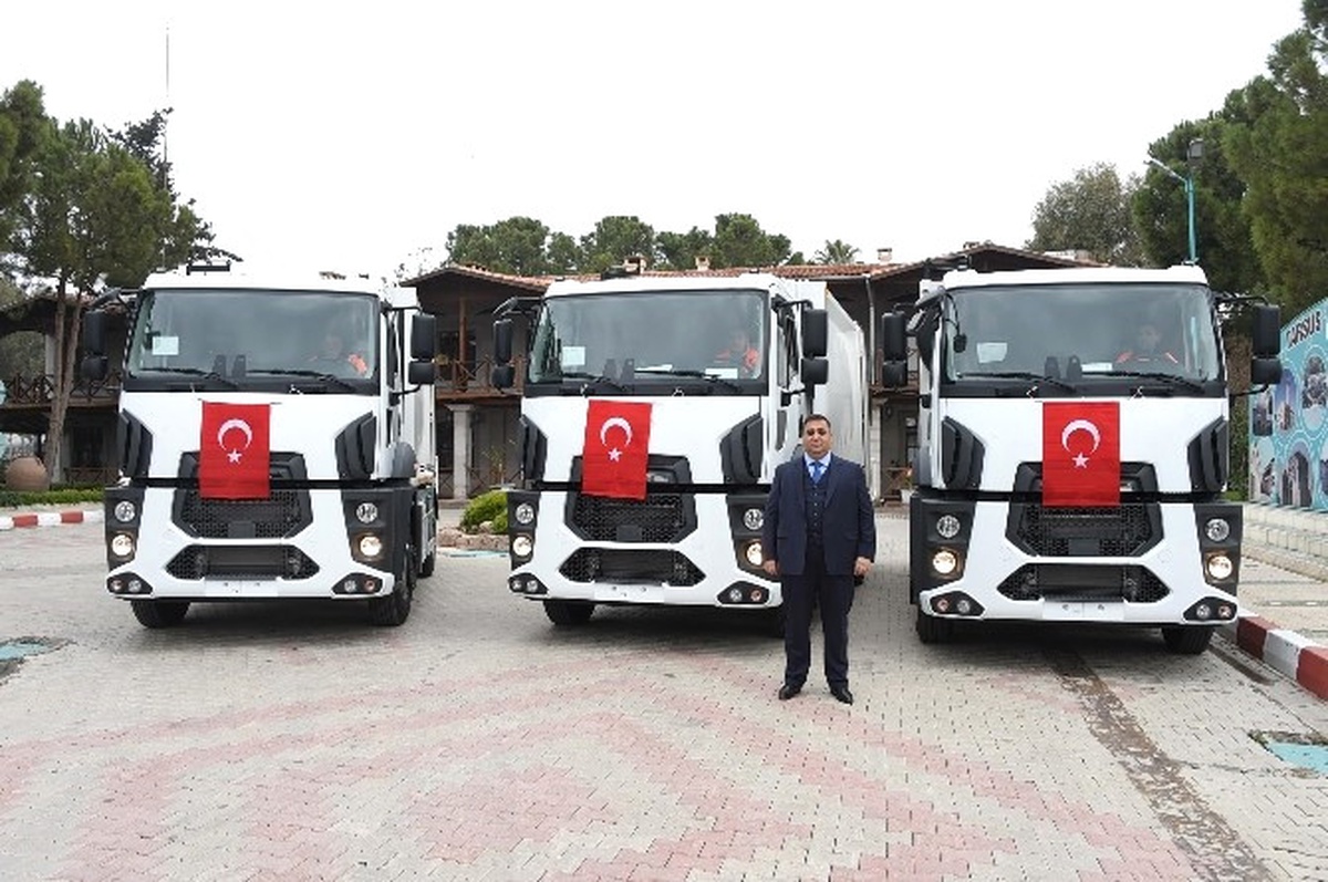 Tarsus Temizlik İşleri Müdürlüğü Araç Filosunu Güçlendirdi