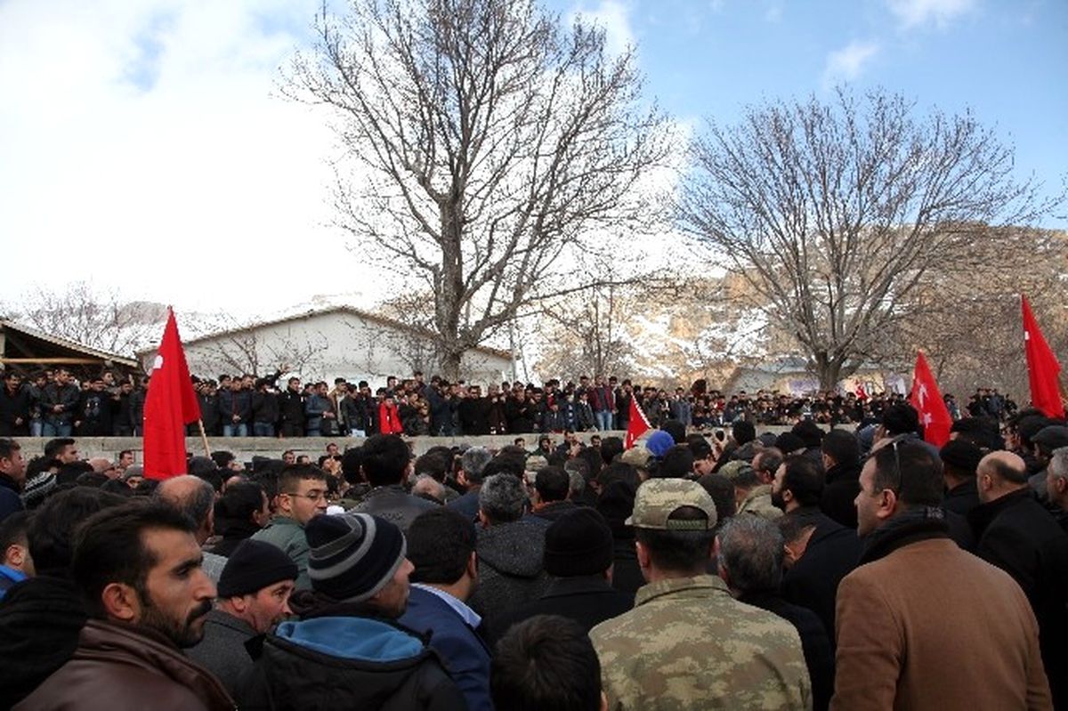 Adilcevaz Şehidini Uğurladı