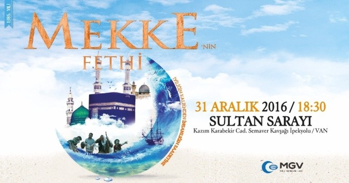 Agd\'den Mekke\'nin Fethi Programına Davet
