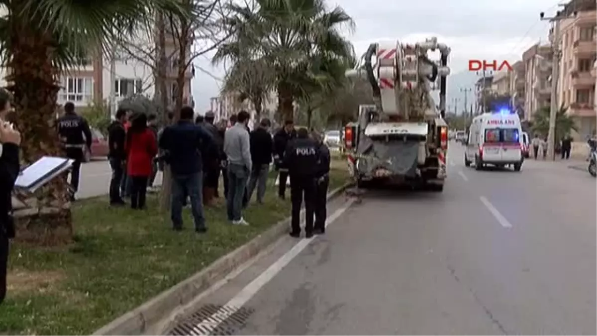 Antalya Suriyeli Çocuk Beton Mikseri Altında Can Verdi