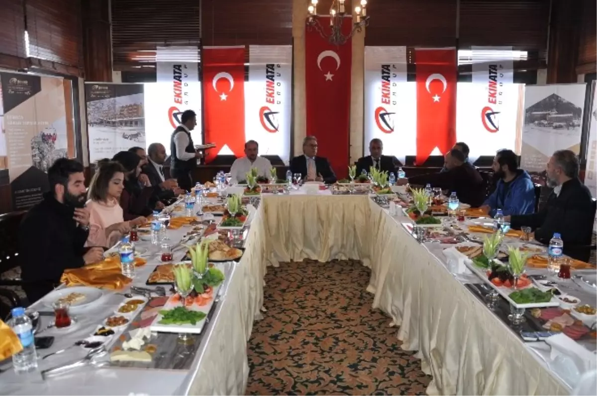 Ekinata Grand Toprak Otel Yönetimi Basınla Buluştu