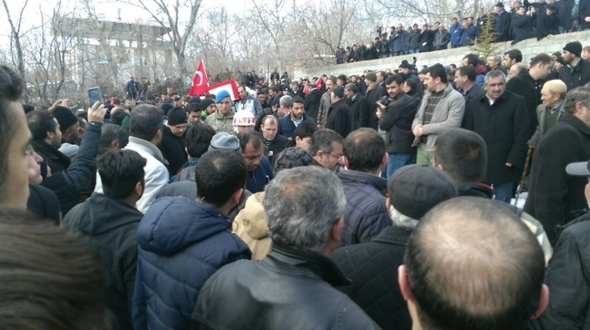 El-Bab Şehidine Uğurlama Töreni