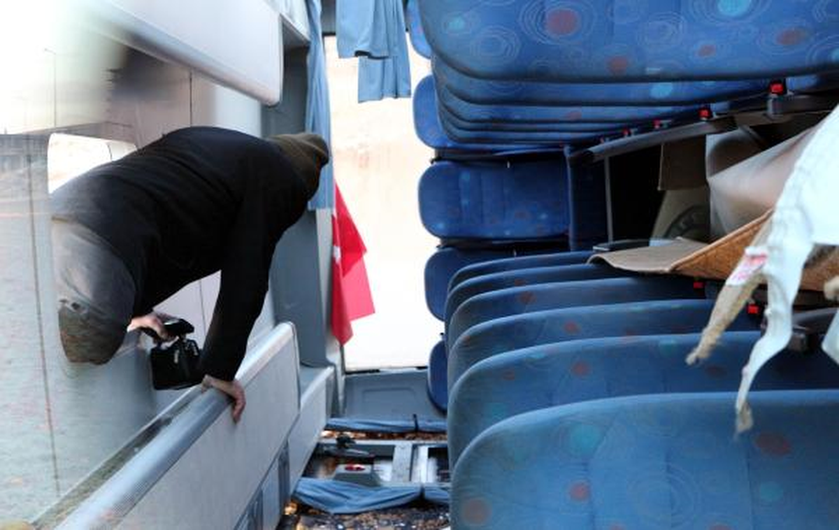 Gaziantep\'te PTT Servisi Devrildi: 6 Yaralı