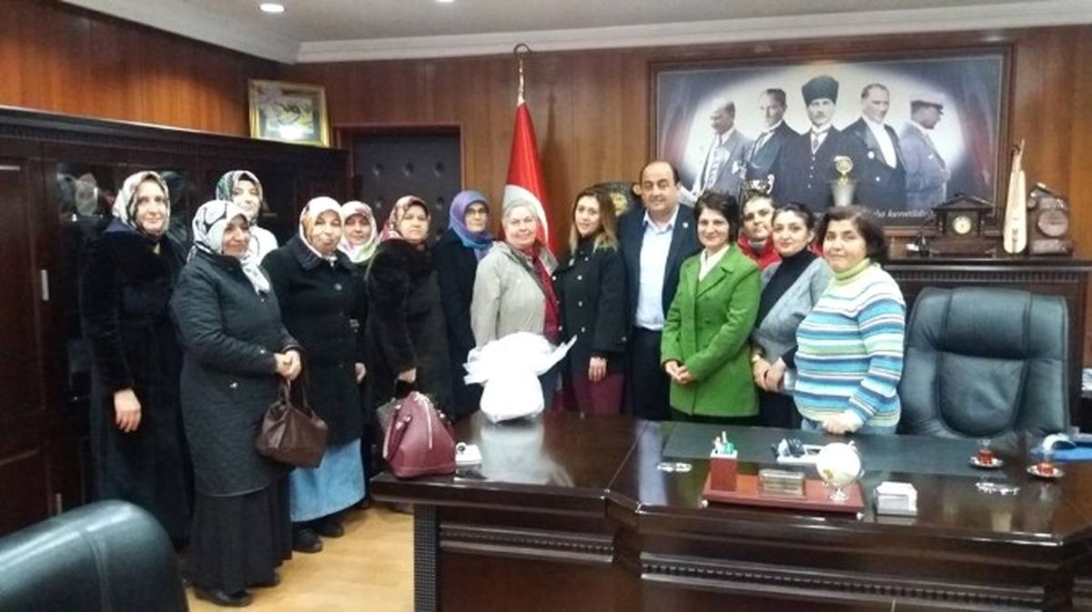 Gülüçlü Bayanlardan Başkan Demirtaş\'a Teşekkür Ziyareti