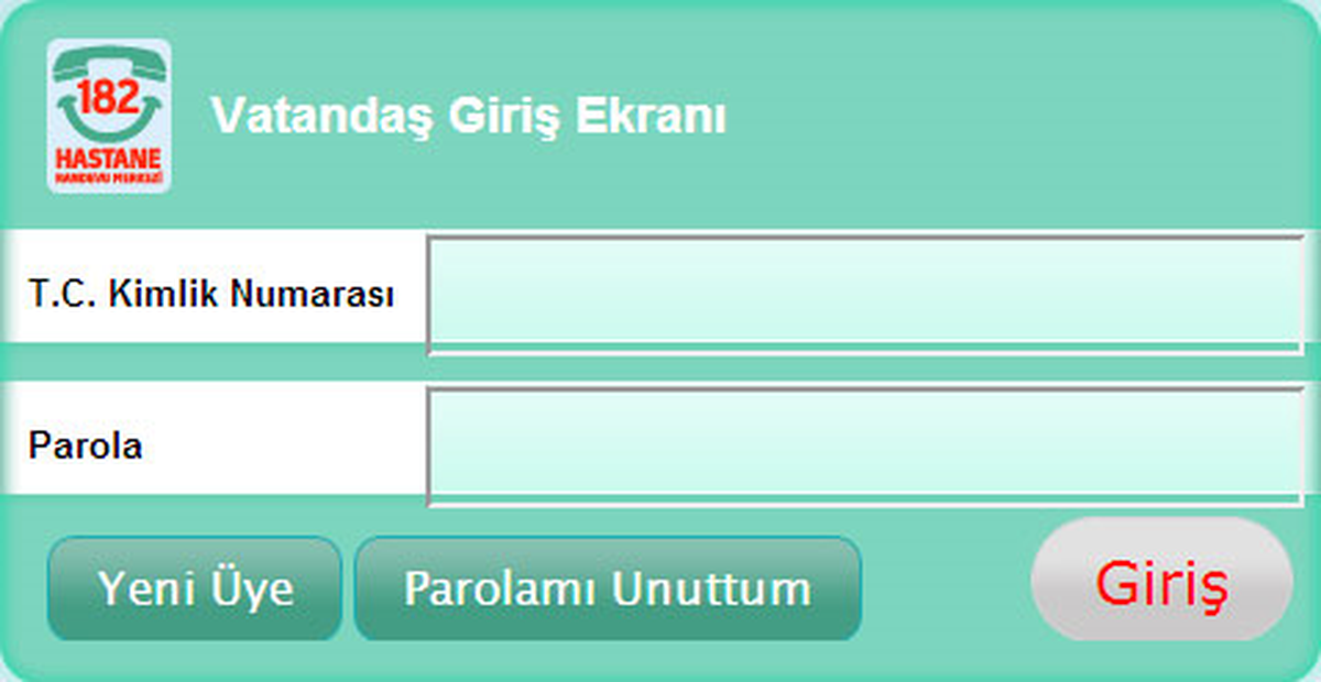 Hastanelerde Randevu Sistemine Afişli Tanıtım