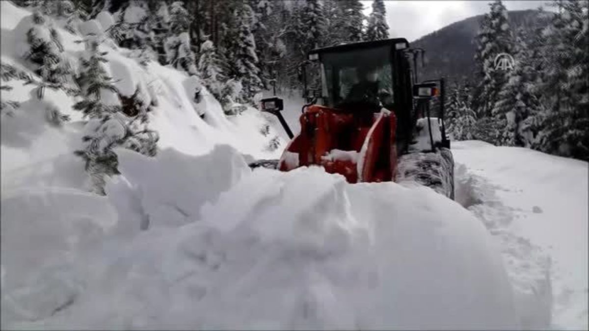 Kastamonu\'da Karla Mücadele