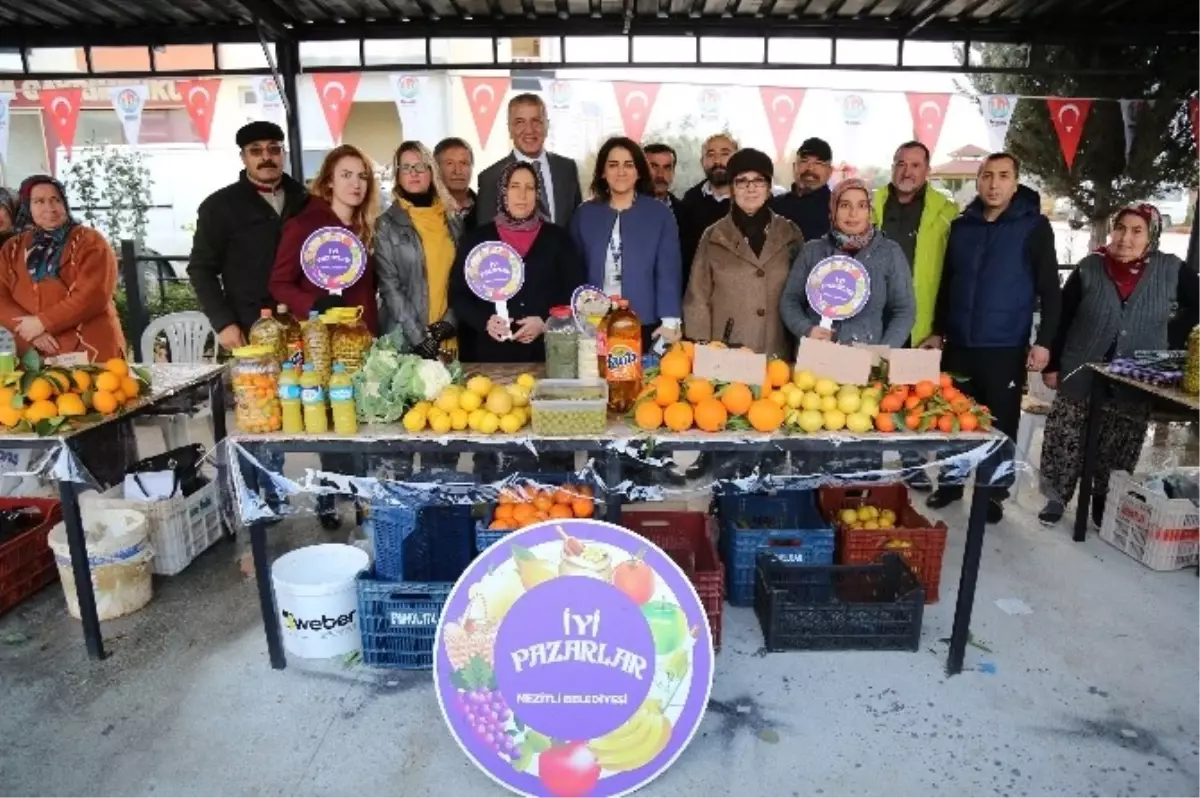 Mezitli\'de 5. Kadın Üretici Pazarı Açıldı