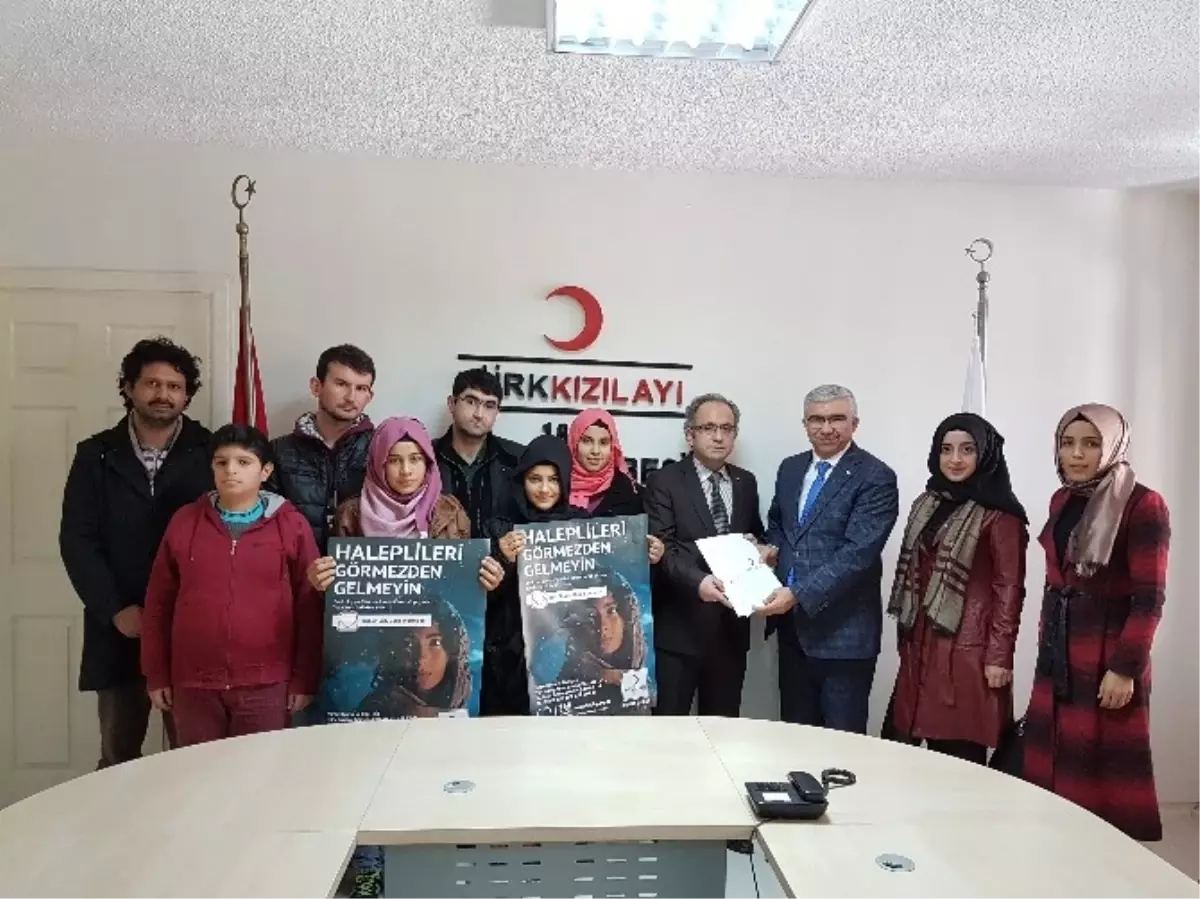 Ortaokul Öğrencileri Halep\'i Görmezden Gelmedi