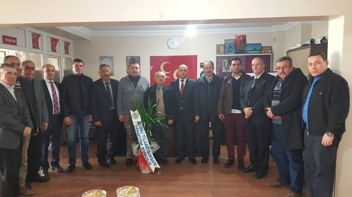 Salihli Mhp, Borsa ve Muhtarları Ağırladı