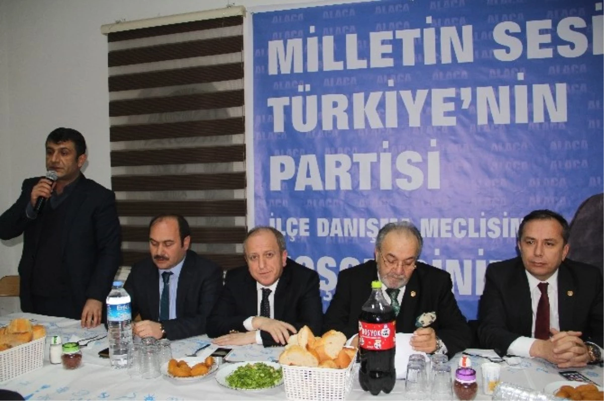 AK Parti Alaca Danışma Meclisi Yapıldı