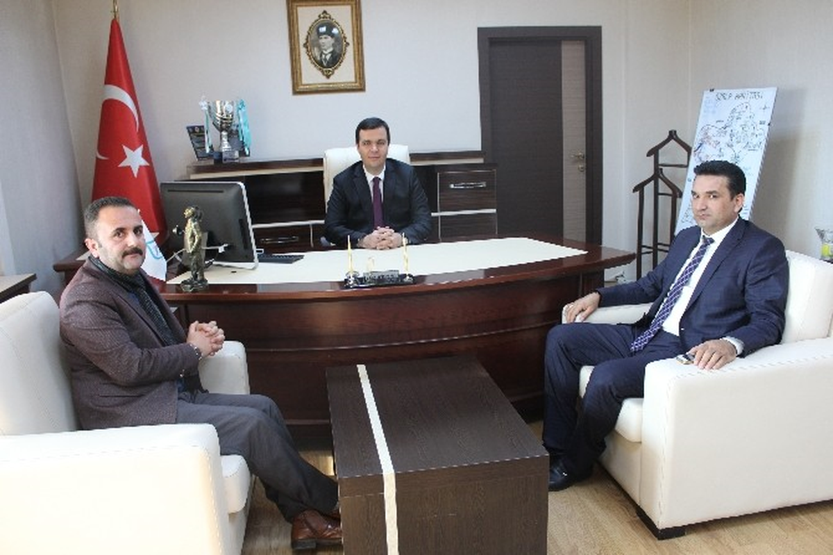 AK Parti Heyetinden Kaymakam Vardar\'a Ziyaret