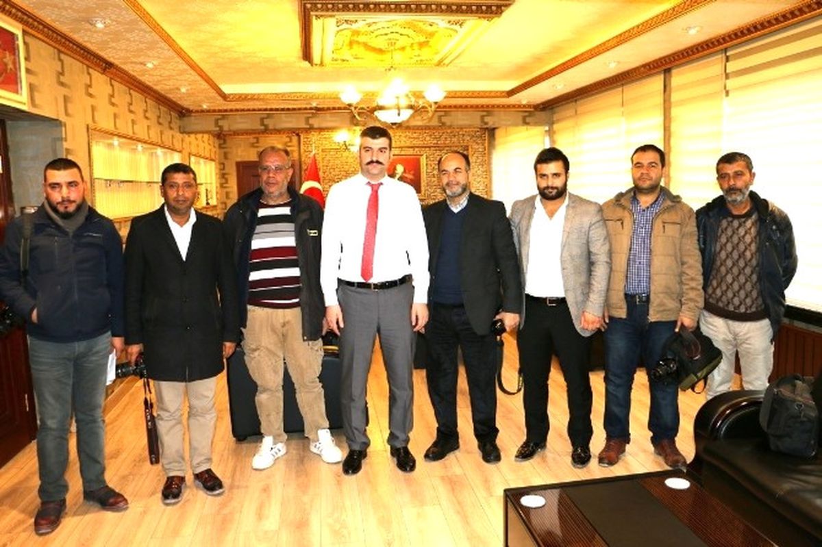 Akçakale\'nin Yeni Kaymakamı Basınla Bir Araya Geldi