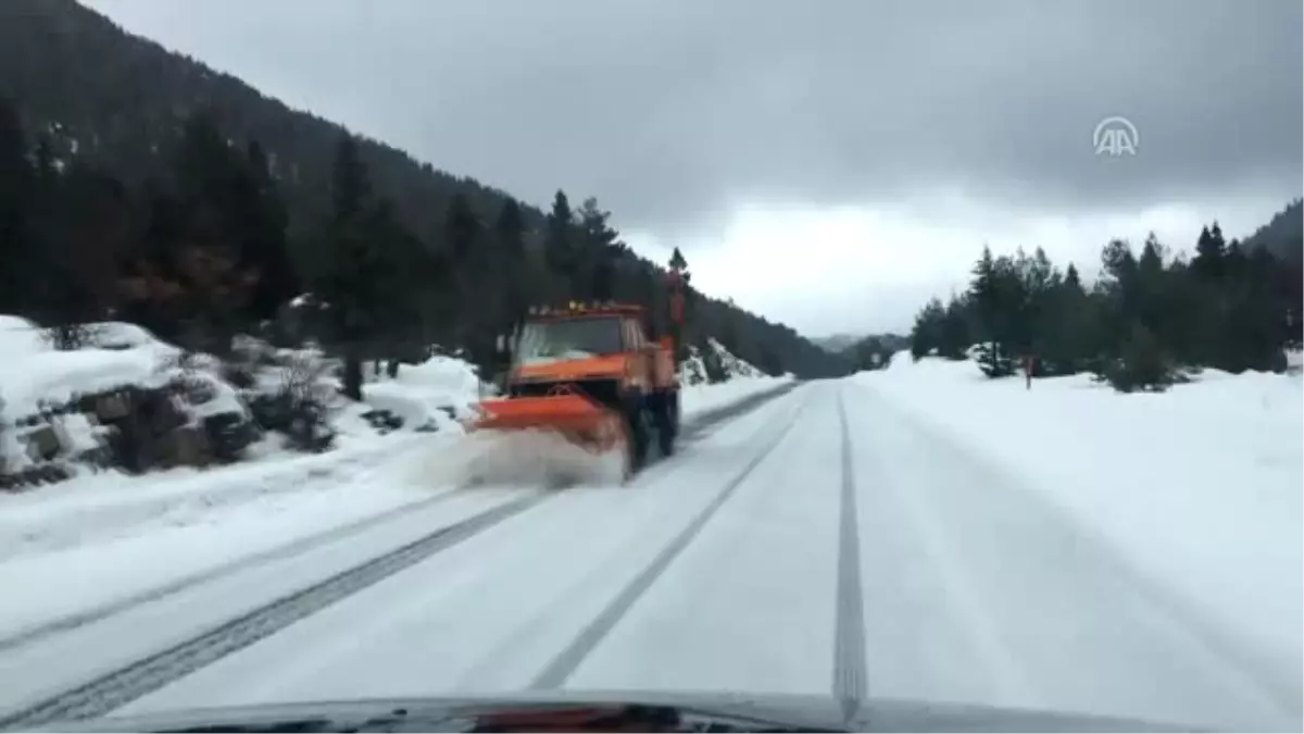 Akseki-Seydişehir Karayolunda Araç Geçişine Izin Verilmiyor