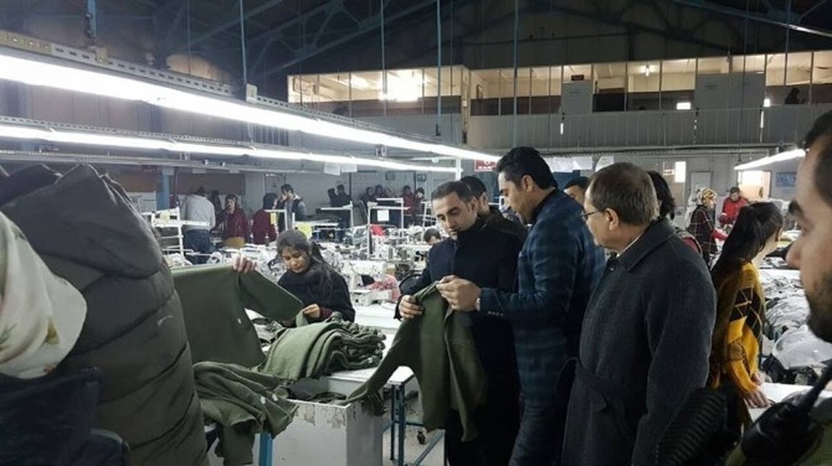 Alibeyoğlu\'ndan Tekstil Atölyesini Ziyaret