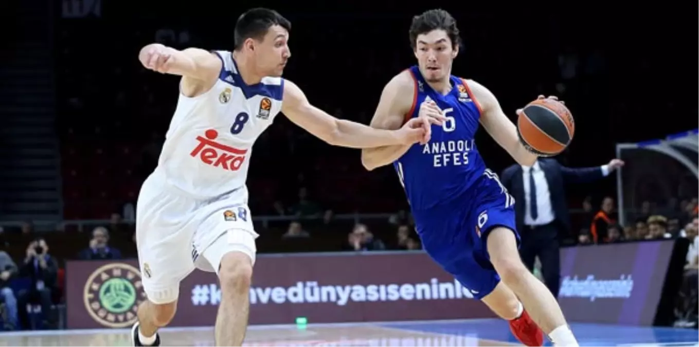 Anadolu Efes: 78 - Real Madrid: 80