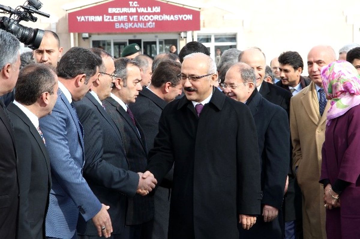 Bakan Akdağ ve Elvan, Erzurum\'da