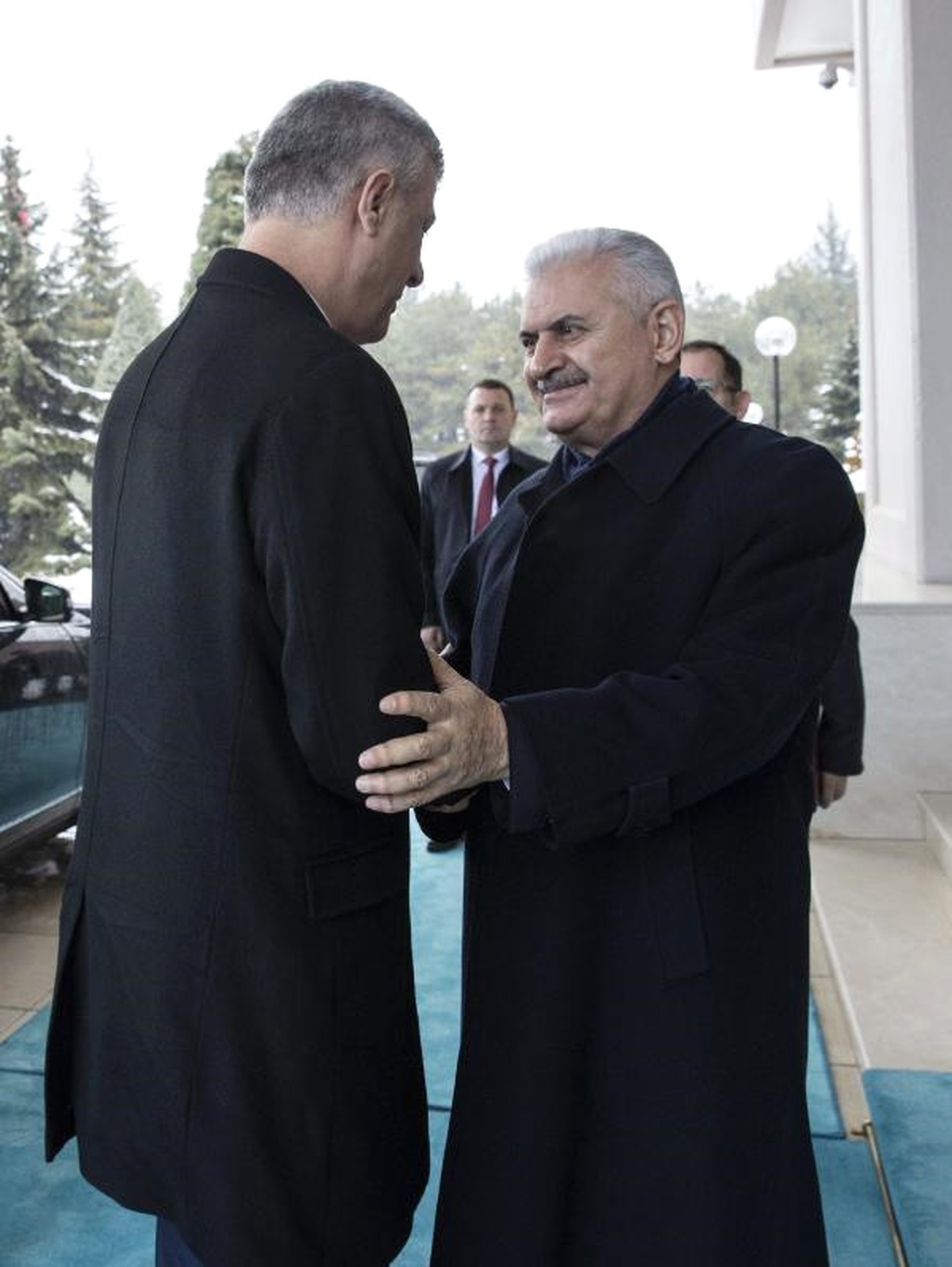 Başbakan Yıldırım, Kosova Cumhurbaşkanı Taçi ile Görüştü