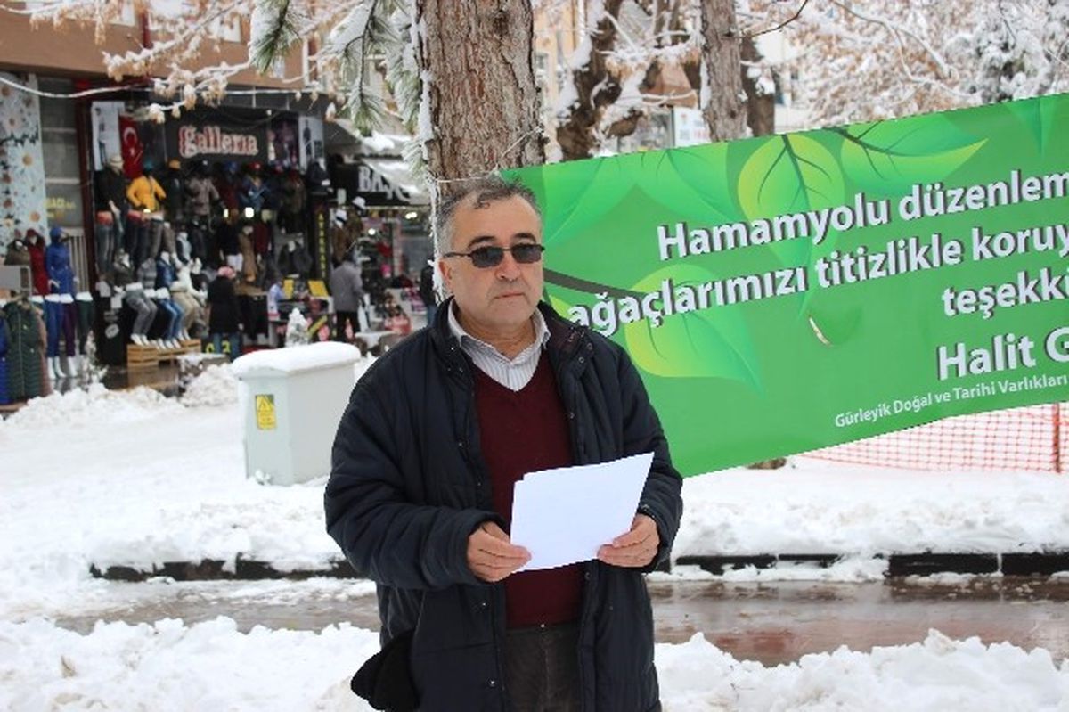 Başkan Gürsoy\'dan Ağaçları Koruyan Odunpazarı\'na Teşekkür