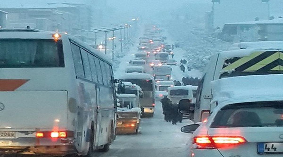 Bilecik\'te Kar Yağışı Hayatı Felç Etti