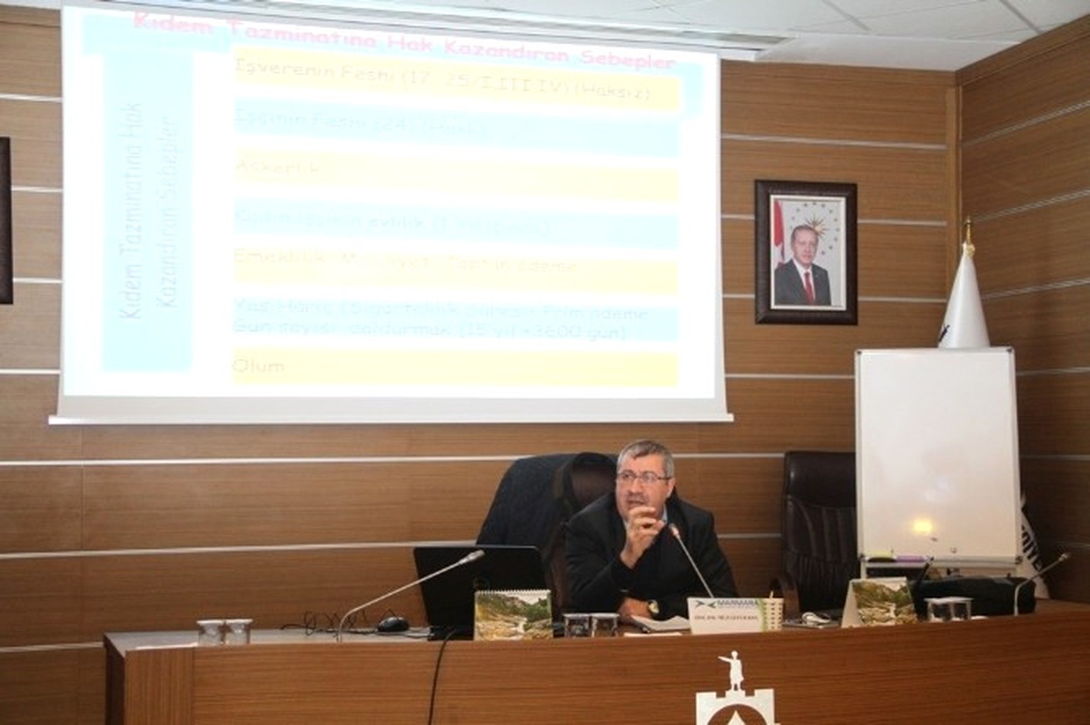 Büyükşehir\'den Personeline İş Hukuku Eğitimi
